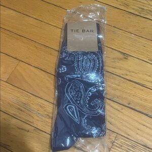 The Tie Bar Mens Socks NEW Pair Size 10-12 Blue Gray